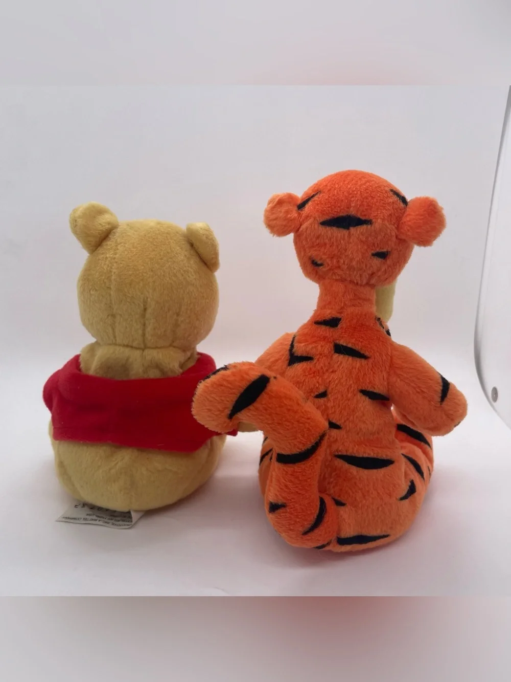 Vintage Disney Winnie The Pooh And Tigger Stuffed Animal Arcotoys Small Plush